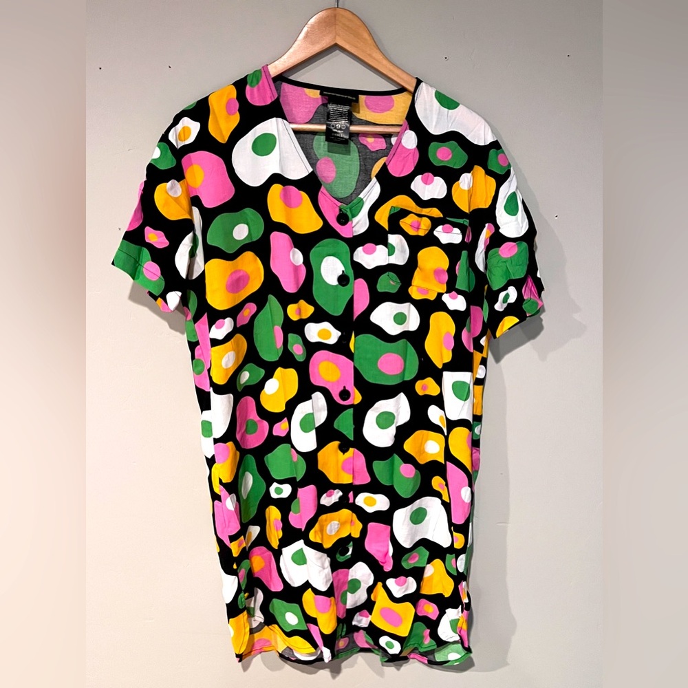 Nooworks Andie dress Eggs print - Small